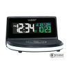 Alarm Clock with Glowing LED Base