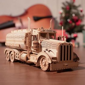 Truck Model,3D Wooden Puzzles for Adults and Teens