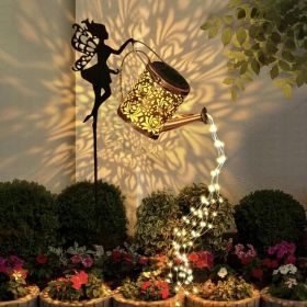 2PCS Solar Garden Decorative Lamp, Outdoor Landscape Lamp, Torch Lamp, Outdoor Lighting Lamp, Party Atmosphere Lamp, Fairy Lamp, Suitable For Gar (Option: 1PCS-Warm colors)